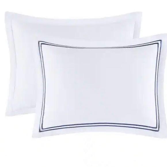 Madison Park Signature Luxury Collection 100% Cotton Sateen Embroidered Duvet - Picture 9 of 14